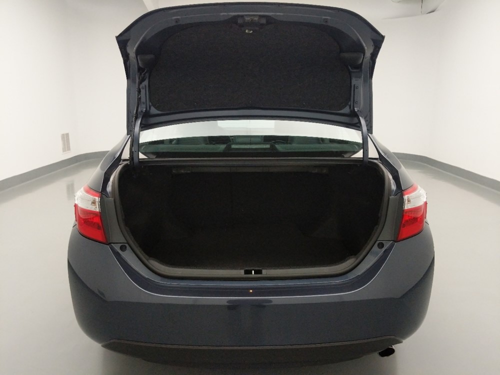 2016 Toyota Corolla - Trunk