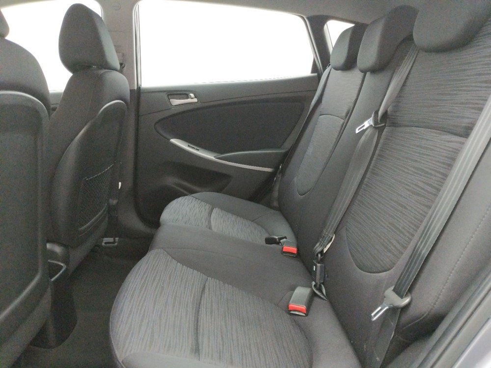 2017 Hyundai Accent - Driver Rear Seat