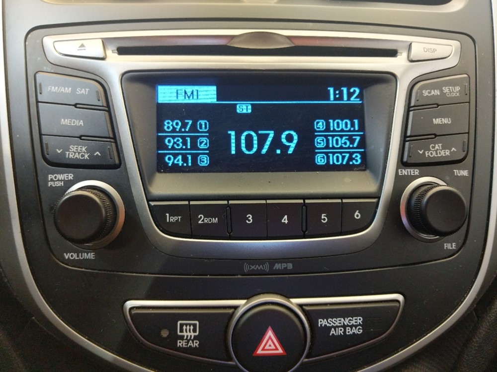 2017 Hyundai Accent - Stereo Package