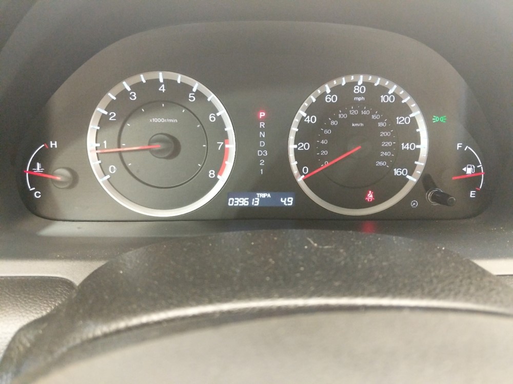 2012 Honda Accord - Odometer Close Up