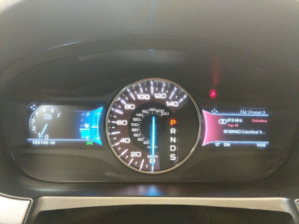 2014 Ford Edge - Odometer Close Up