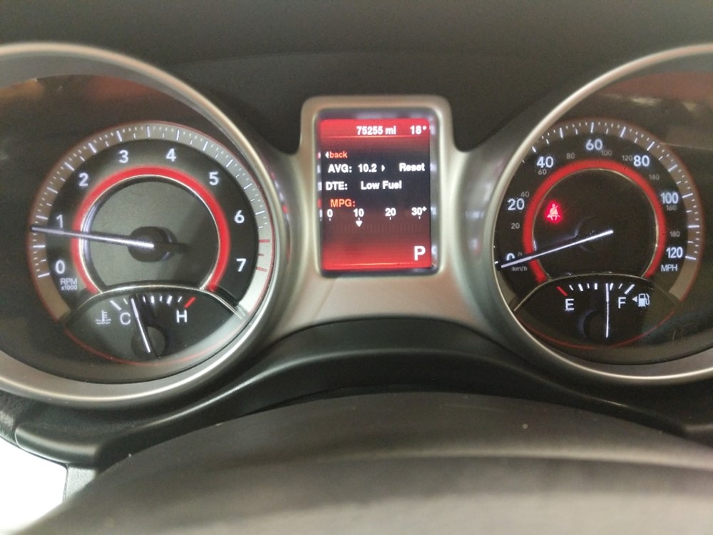 2014 Dodge Journey - Odometer Close Up
