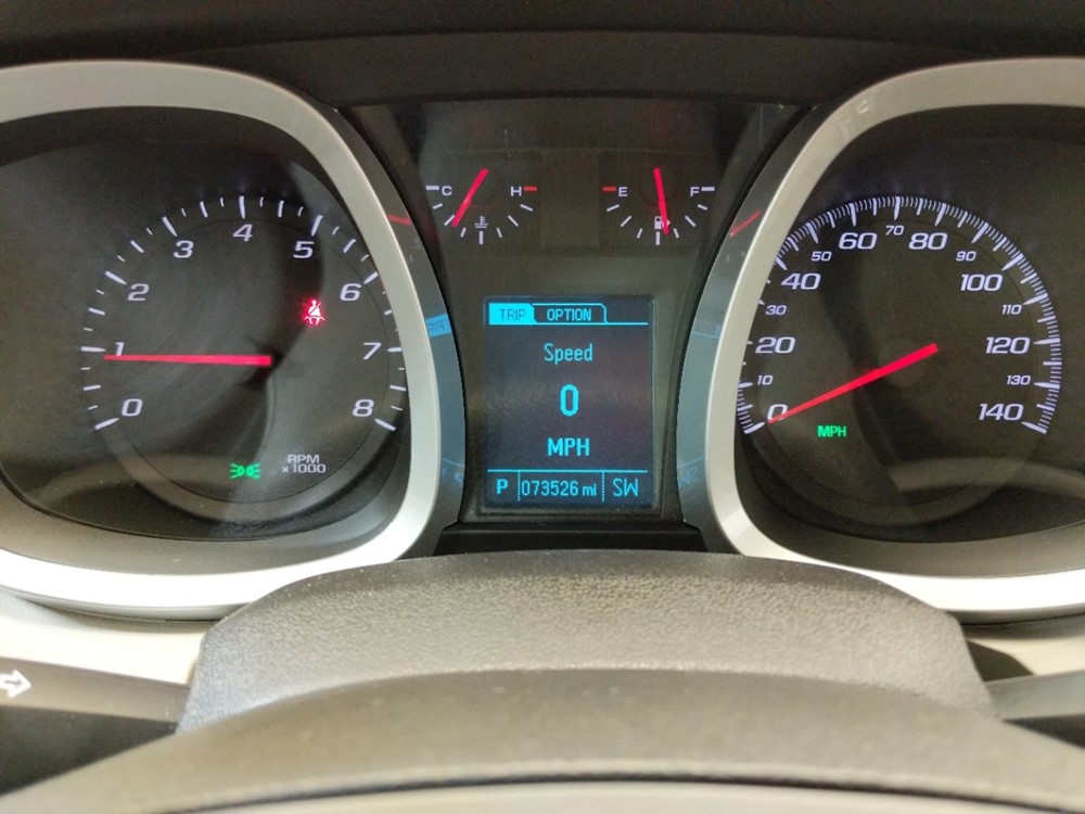 2017 Chevrolet Equinox - Odometer Close Up