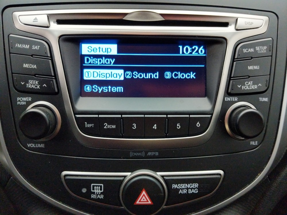 2017 Hyundai Accent - Stereo Package