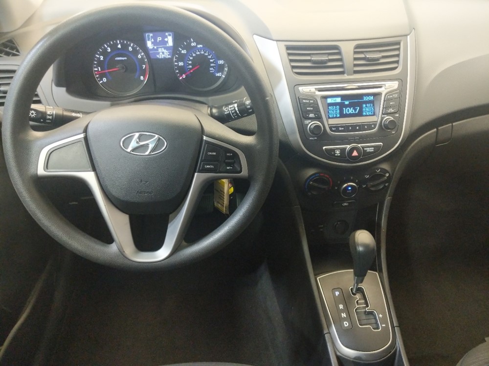 2017 Hyundai Accent - Driver Dash