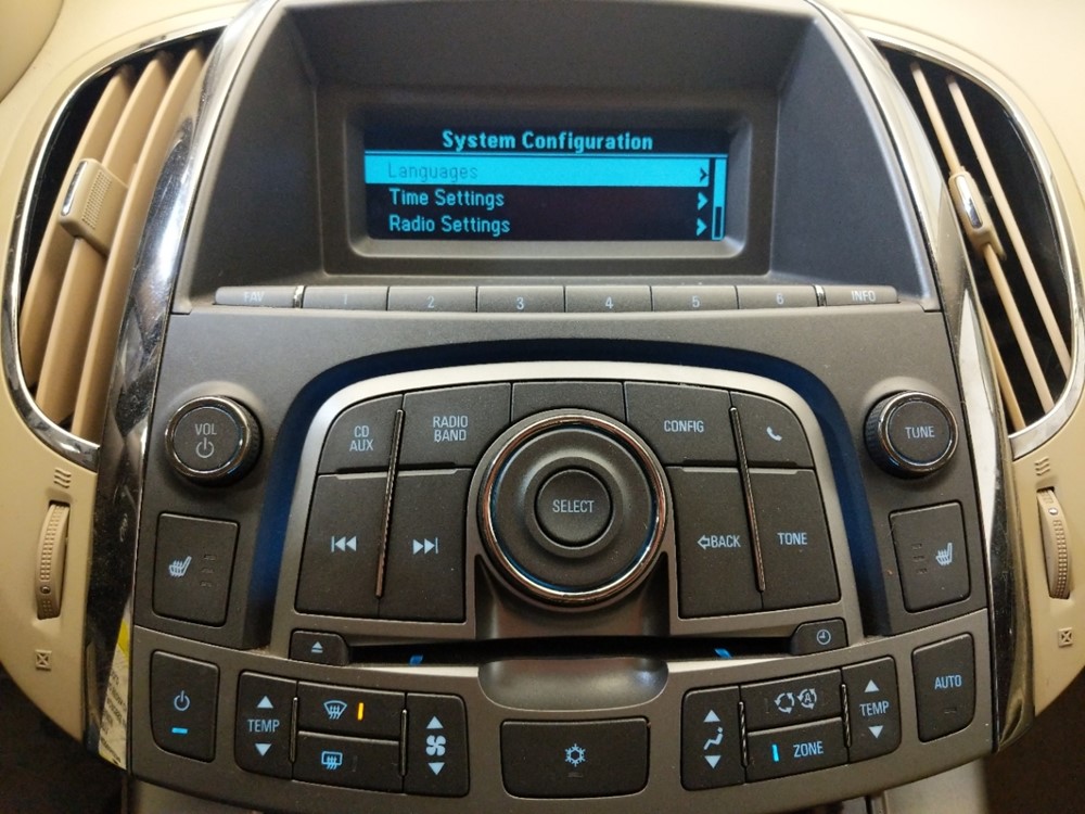 2011 Buick LaCrosse - Stereo Package