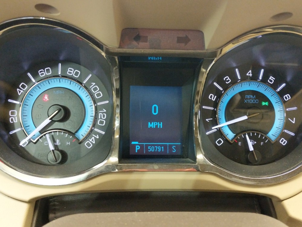 2011 Buick LaCrosse - Odometer Close Up