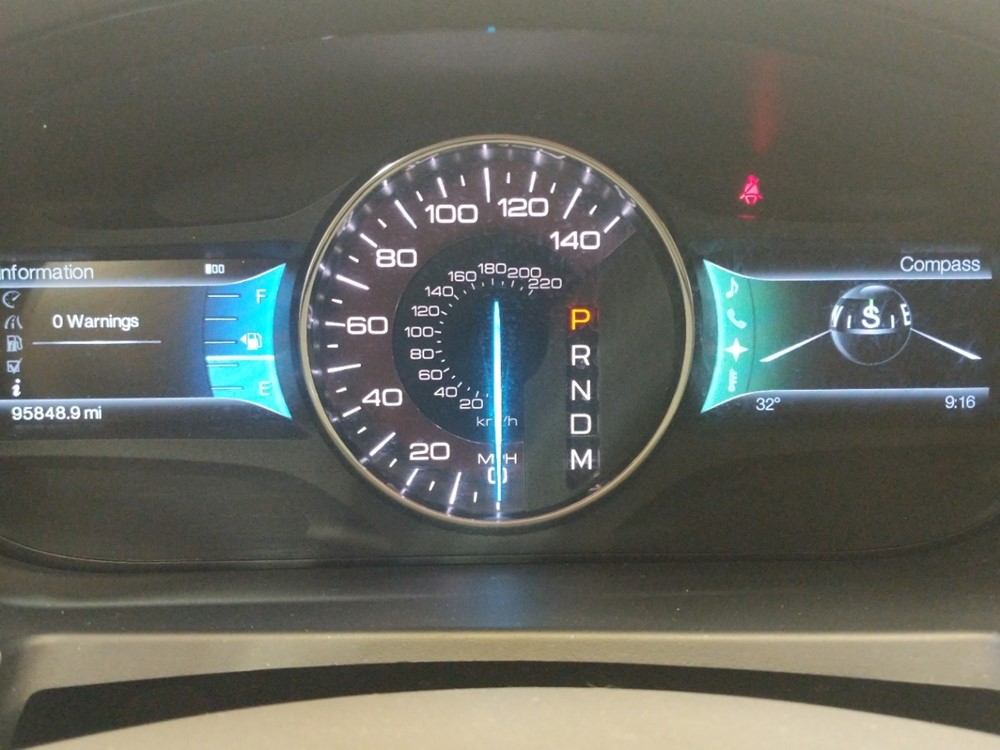 2011 Ford Edge - Odometer Close Up