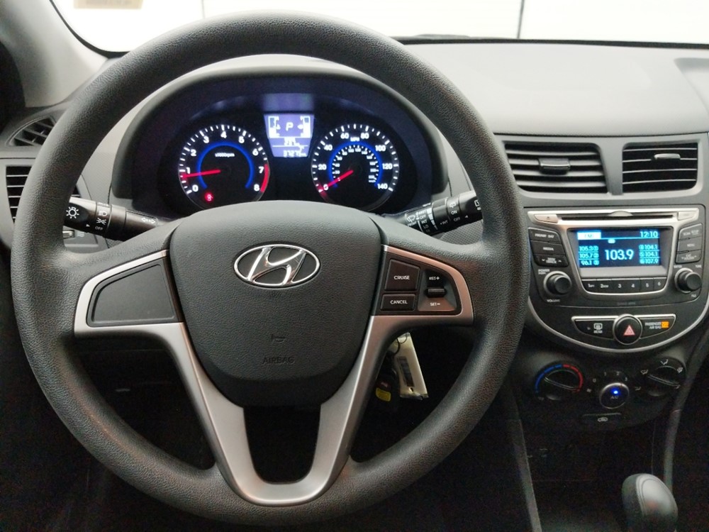 2017 Hyundai Accent - Driver Dash