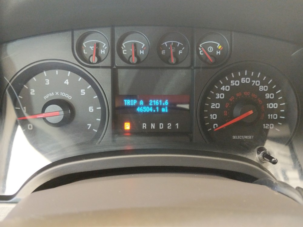 2009 Ford F-150 - Odometer Close Up