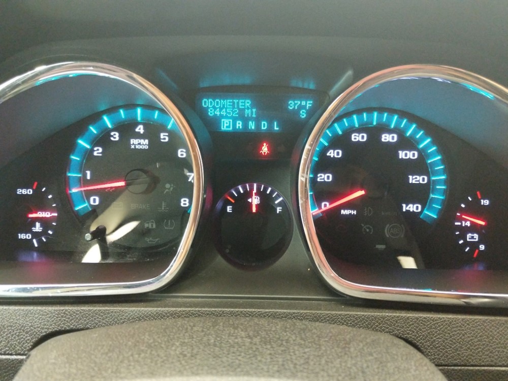 2011 Chevrolet Traverse - Odometer Close Up