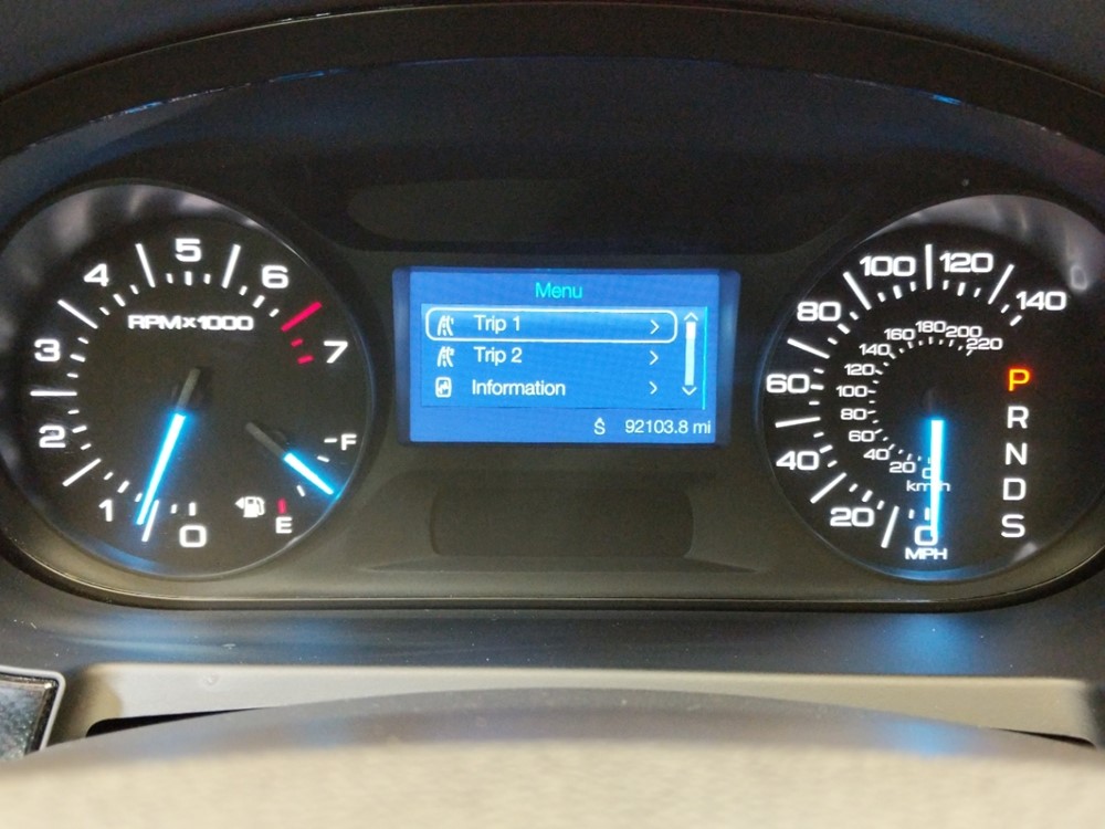 2014 Ford Edge - Odometer Close Up