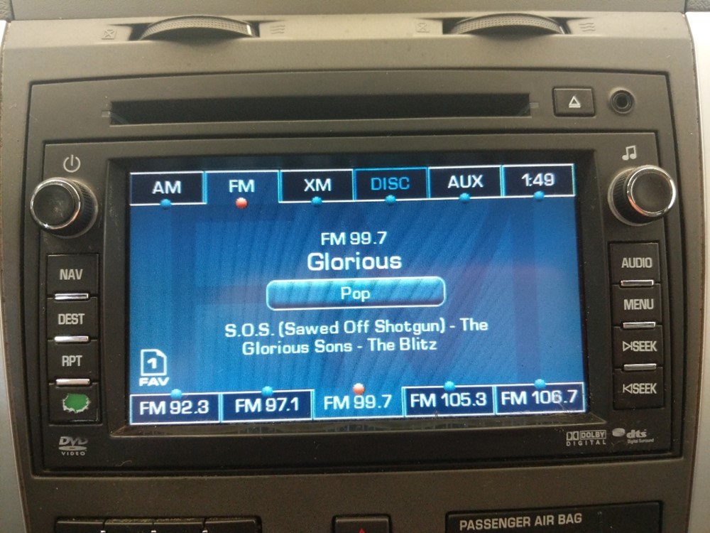 2011 Chevrolet Traverse - Stereo Package