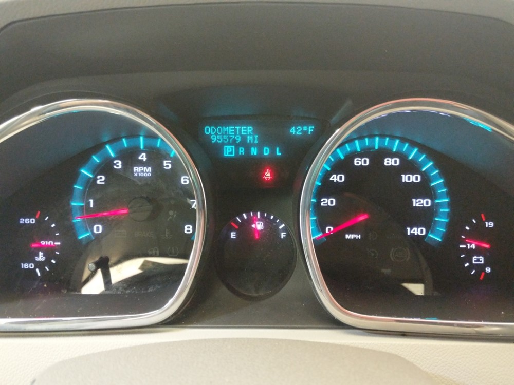 2011 Chevrolet Traverse - Odometer Close Up