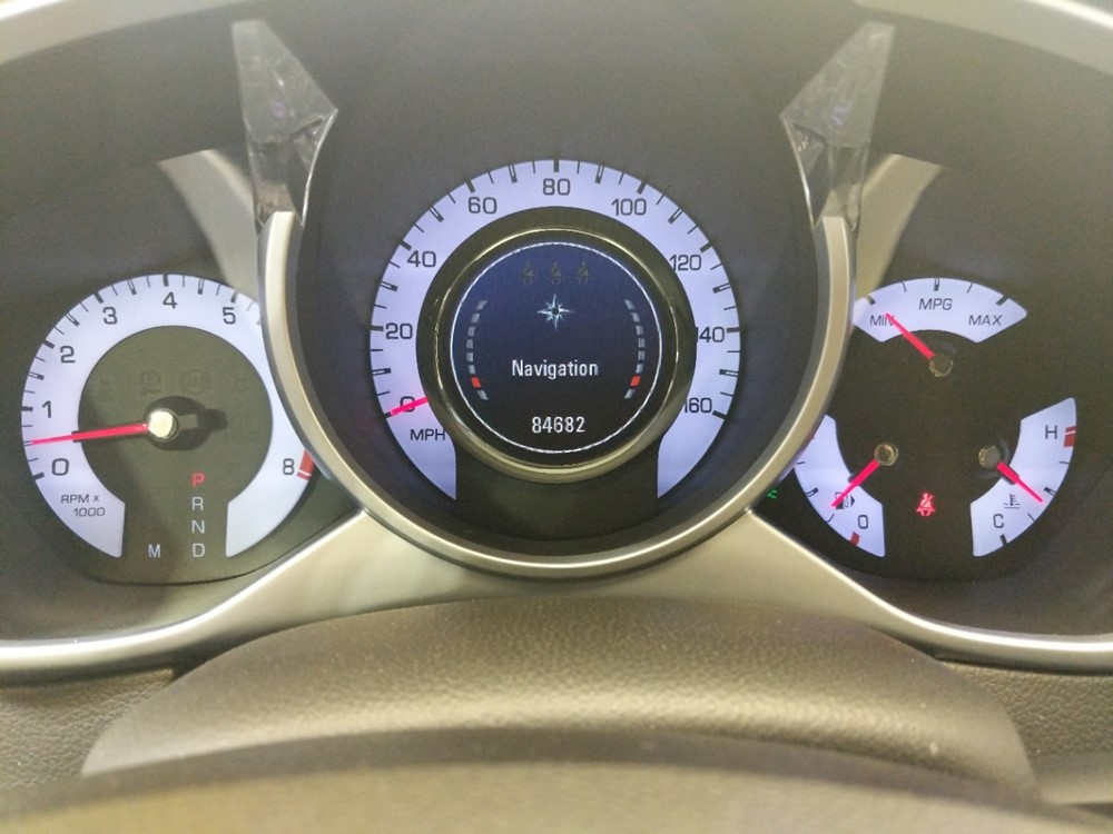 2011 Cadillac SRX - Odometer Close Up