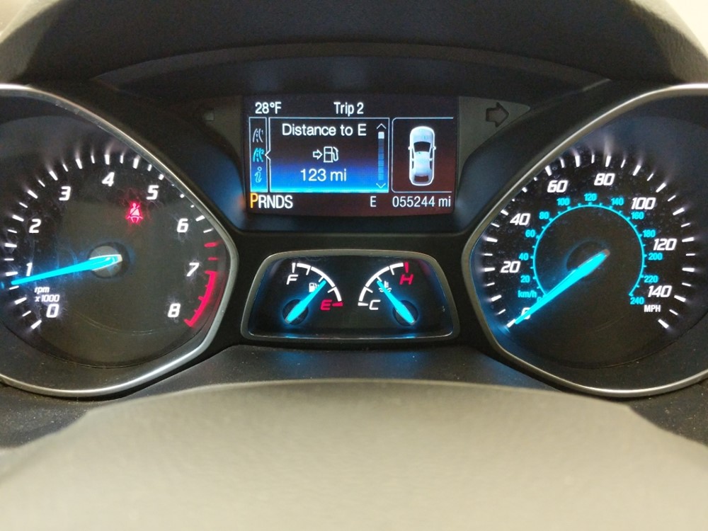 2014 Ford Escape - Odometer Close Up