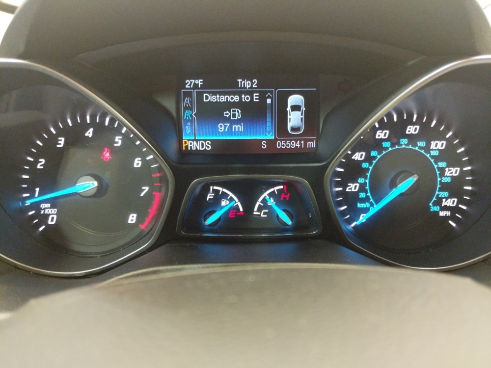2016 Ford Escape - Odometer Close Up