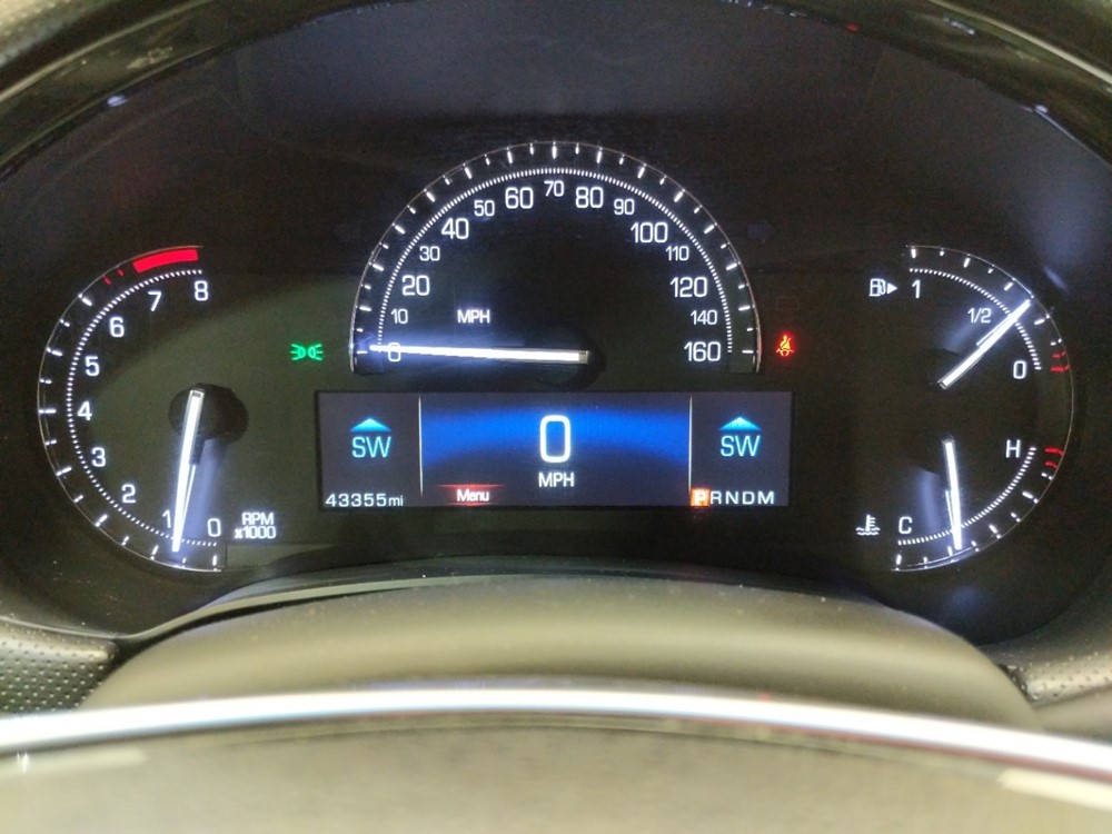 2017 Cadillac XTS - Odometer Close Up