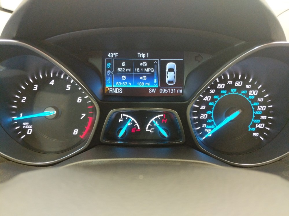 2013 Ford Escape - Odometer Close Up