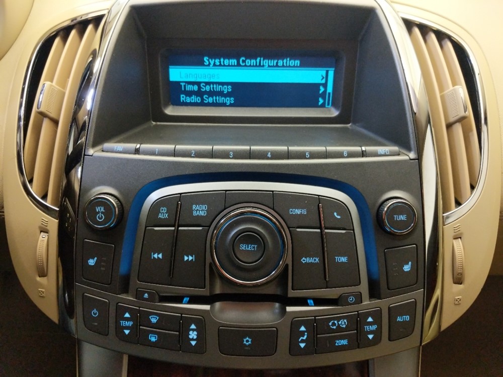 2012 Buick LaCrosse - Stereo Package