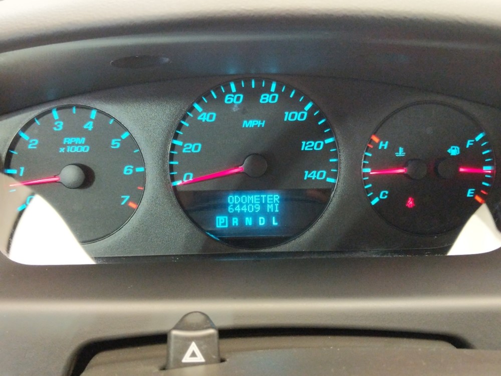 2014 Chevrolet Impala - Odometer Close Up