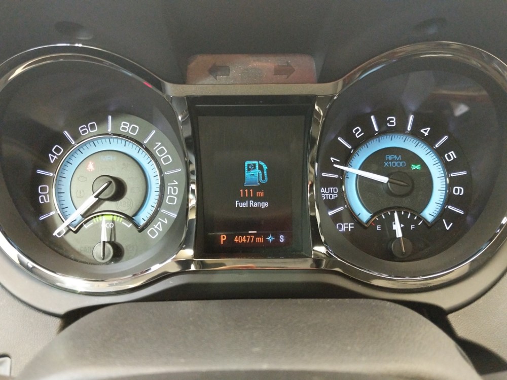2013 Buick LaCrosse - Odometer Close Up