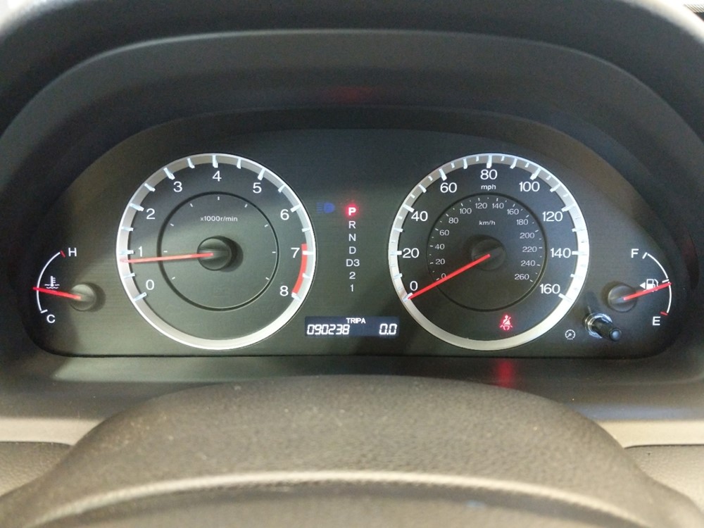 2012 Honda Accord - Odometer Close Up