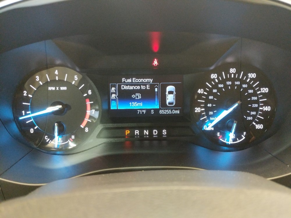 2013 Ford Fusion - Odometer Close Up