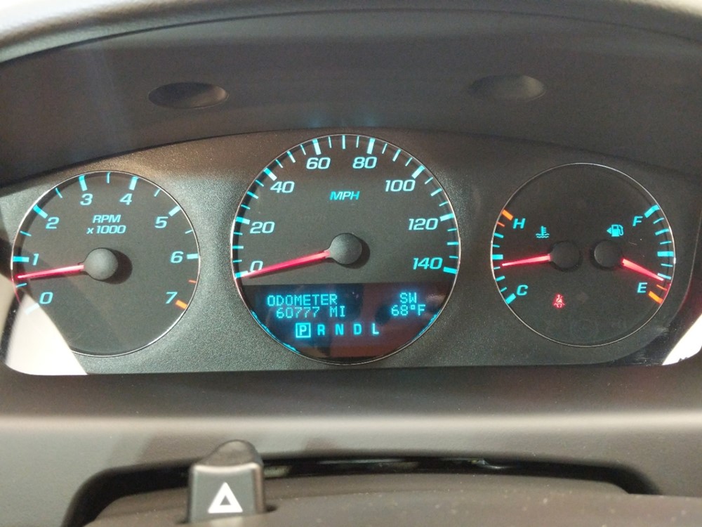 2014 Chevrolet Impala - Odometer Close Up