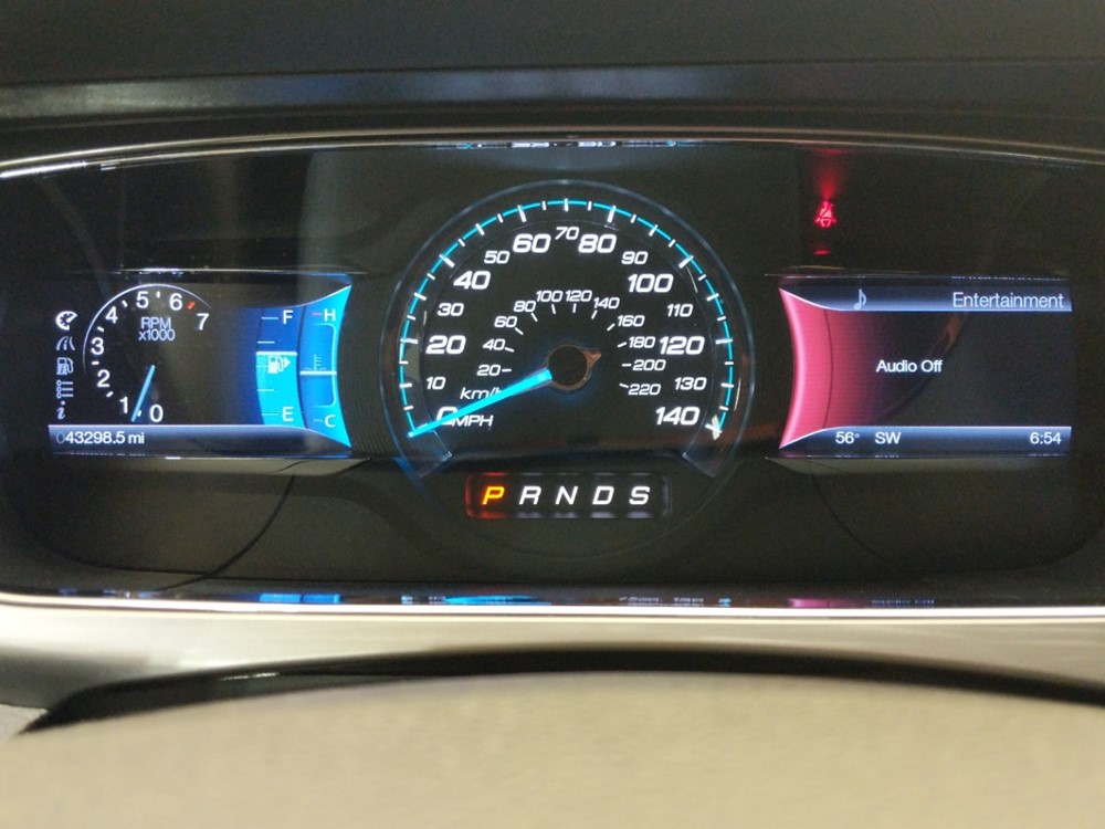 2013 Ford Taurus - Odometer Close Up