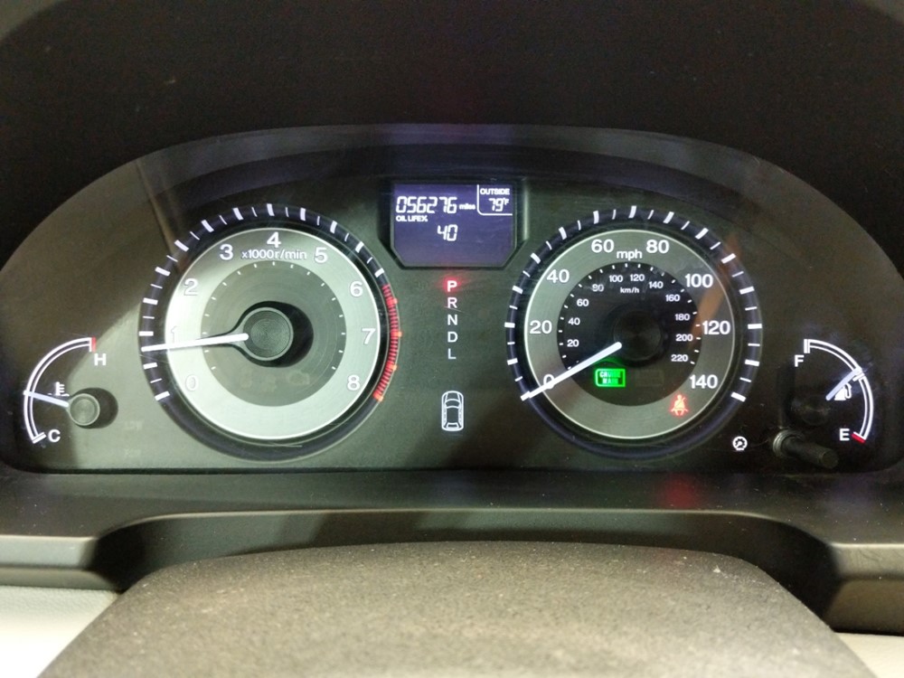 2016 Honda Odyssey - Odometer Close Up