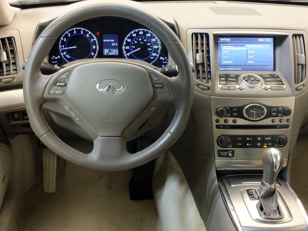 2012 INFINITI G37 - Driver Dash