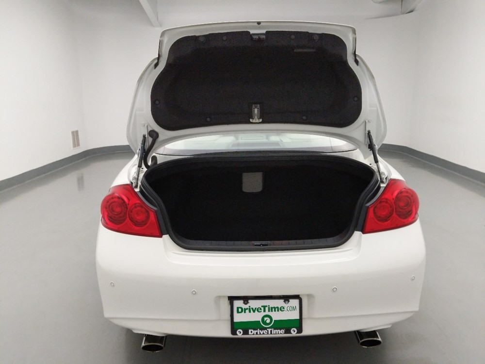 2012 INFINITI G37 - Trunk