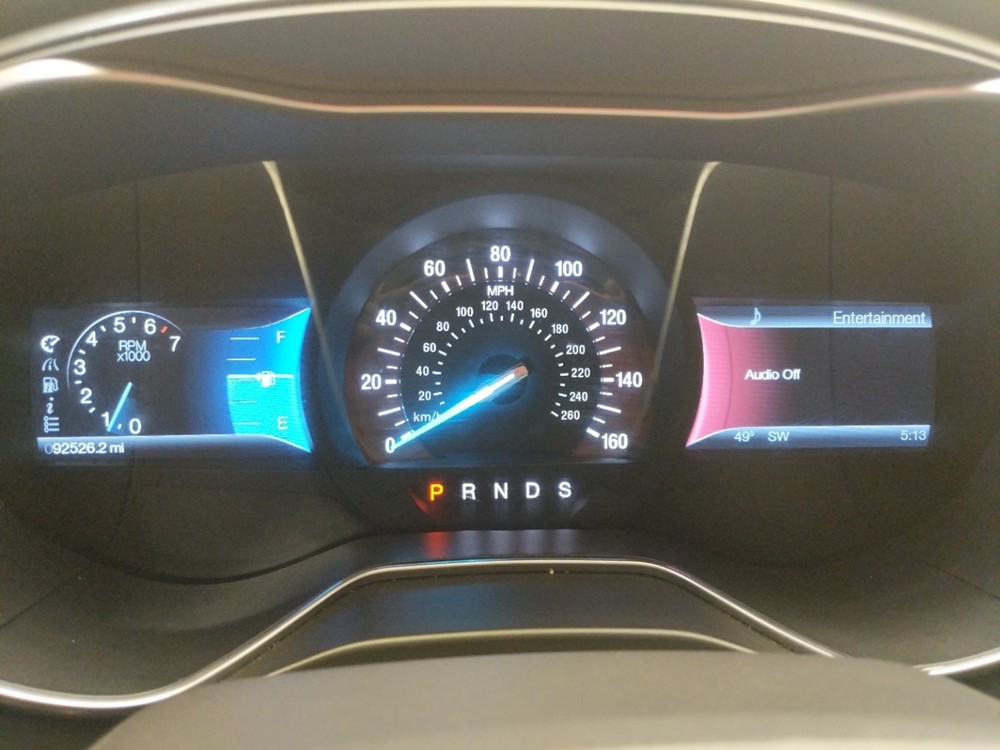 2014 Ford Fusion - Odometer Close Up