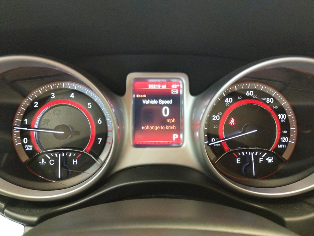 2017 Dodge Journey - Odometer Close Up