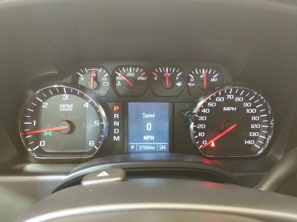 2015 GMC Sierra 1500 - Odometer Close Up