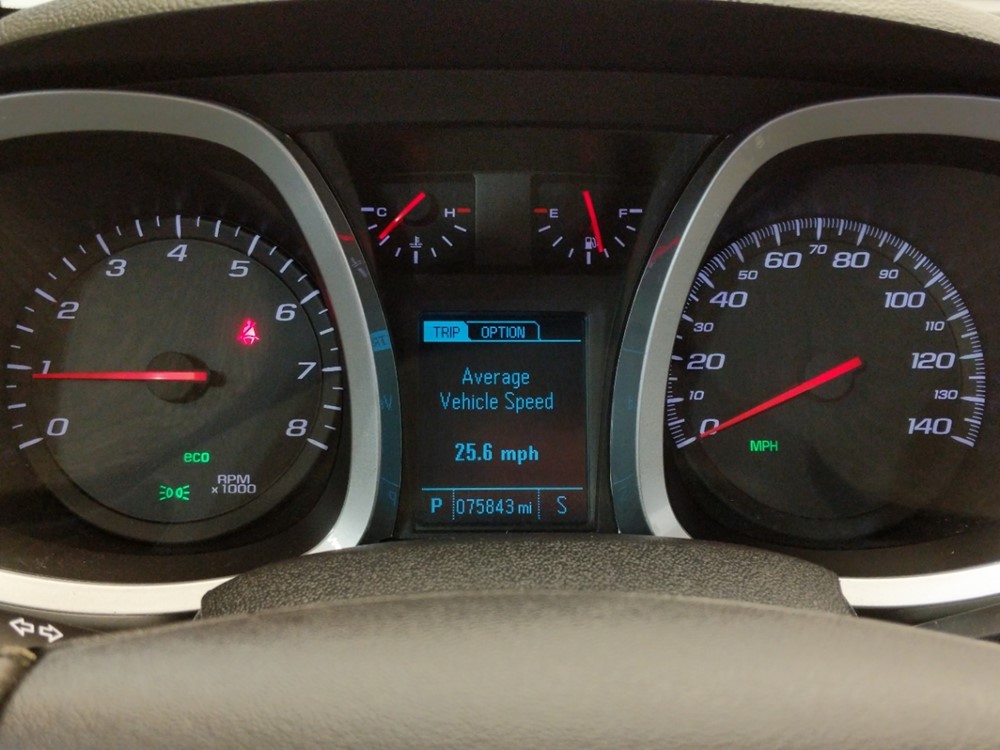 2016 Chevrolet Equinox - Odometer Close Up
