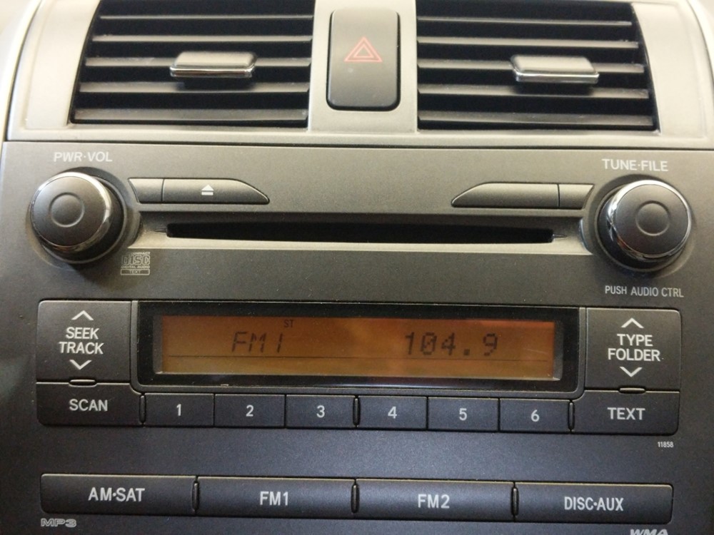 2011 Toyota Corolla - Stereo Package
