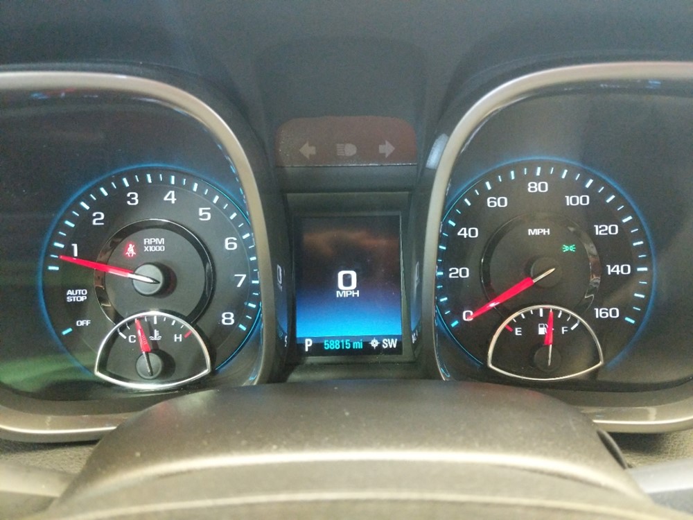 2015 Chevrolet Malibu - Odometer Close Up