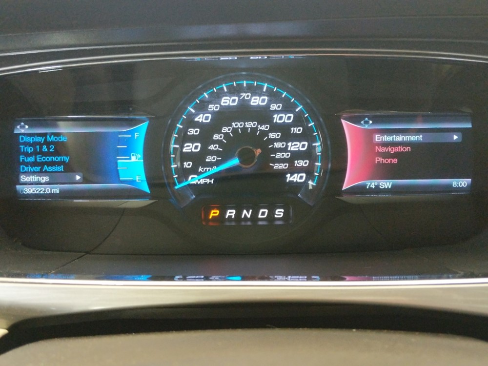 2015 Ford Taurus - Odometer Close Up