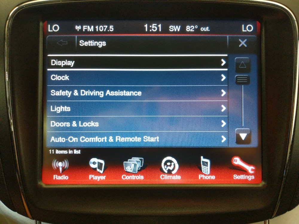 2012 Dodge Journey - Stereo Package