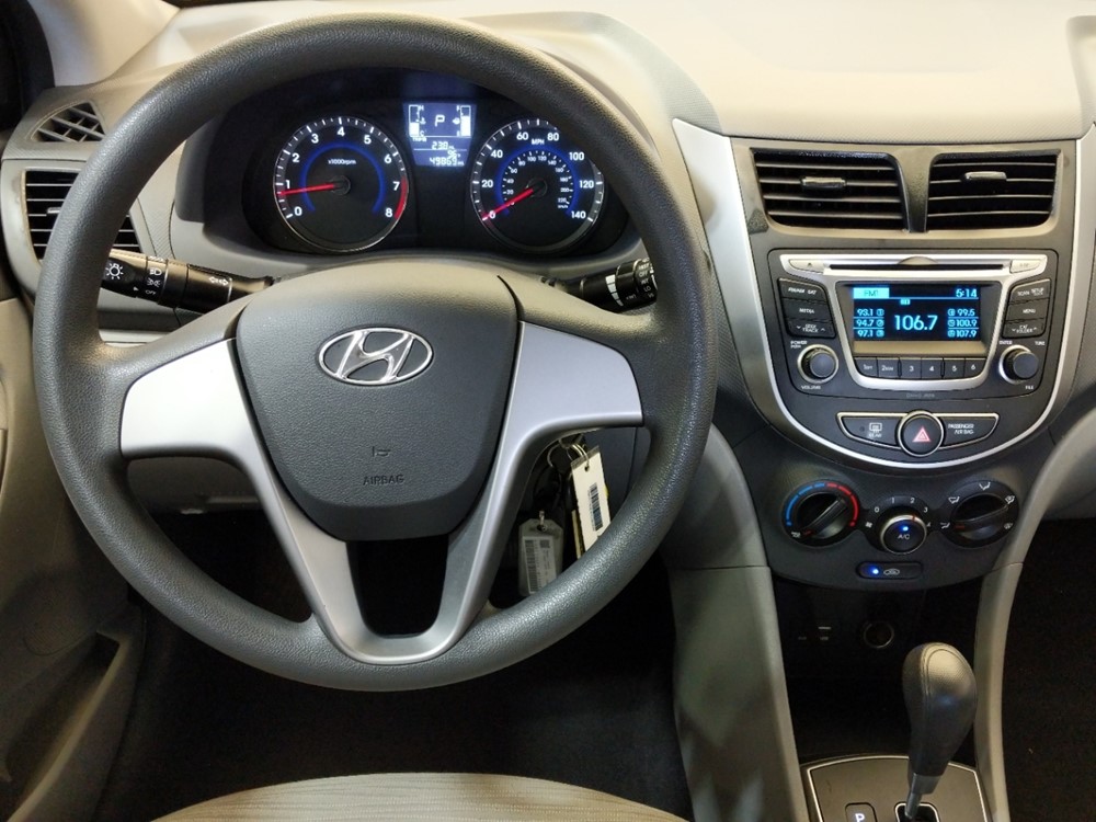 2017 Hyundai Accent - Driver Dash