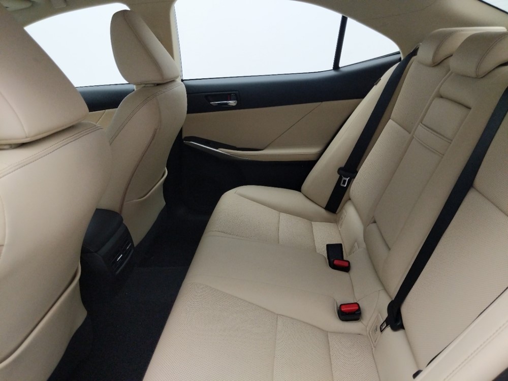 2016 Lexus IS 300 - Driver Rear Seat
