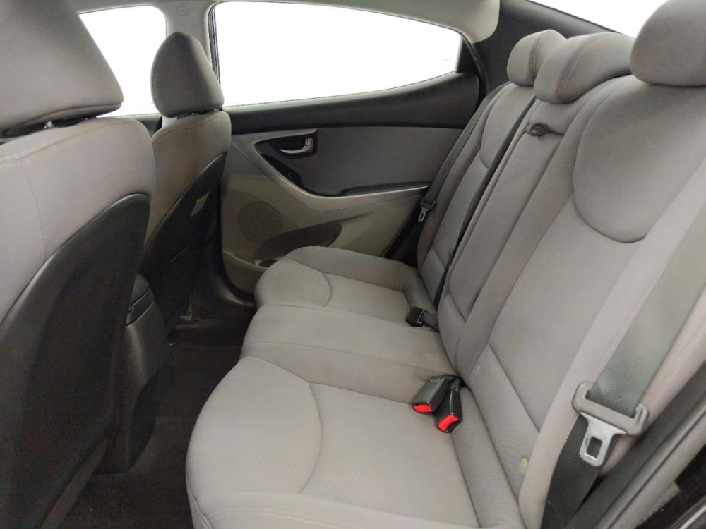 2016 Hyundai Elantra - Driver Rear Seat