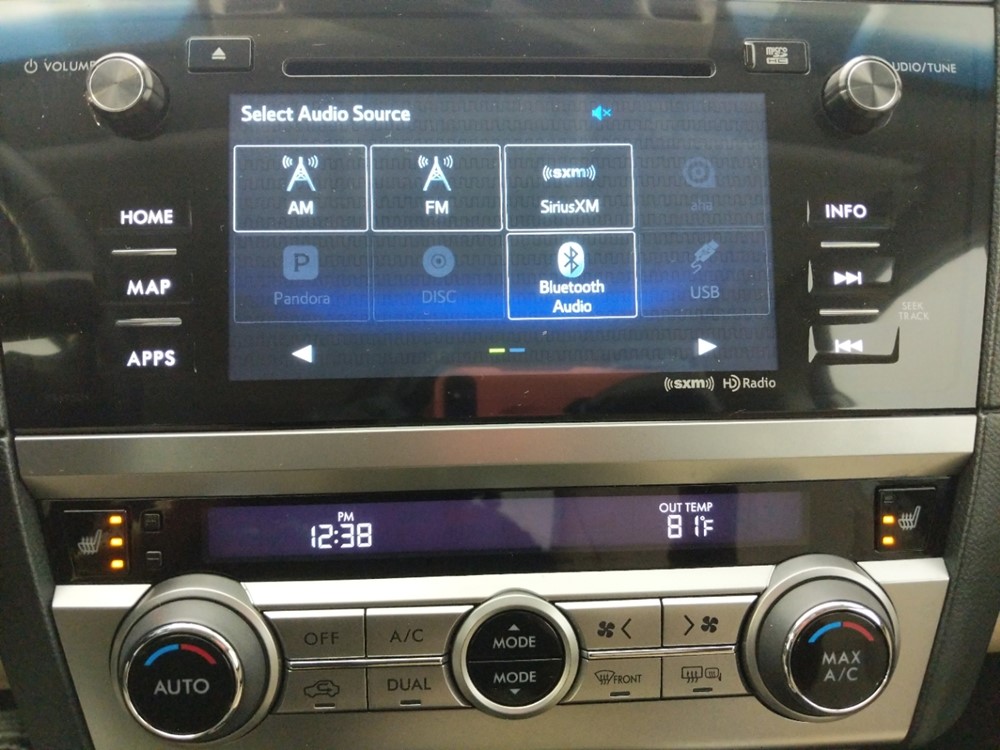 2016 Subaru Outback - Stereo Package