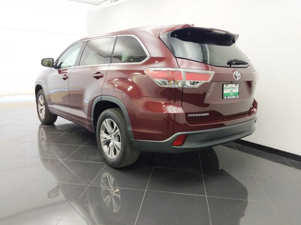 2015 Toyota Highlander - Driver Rear Bumper