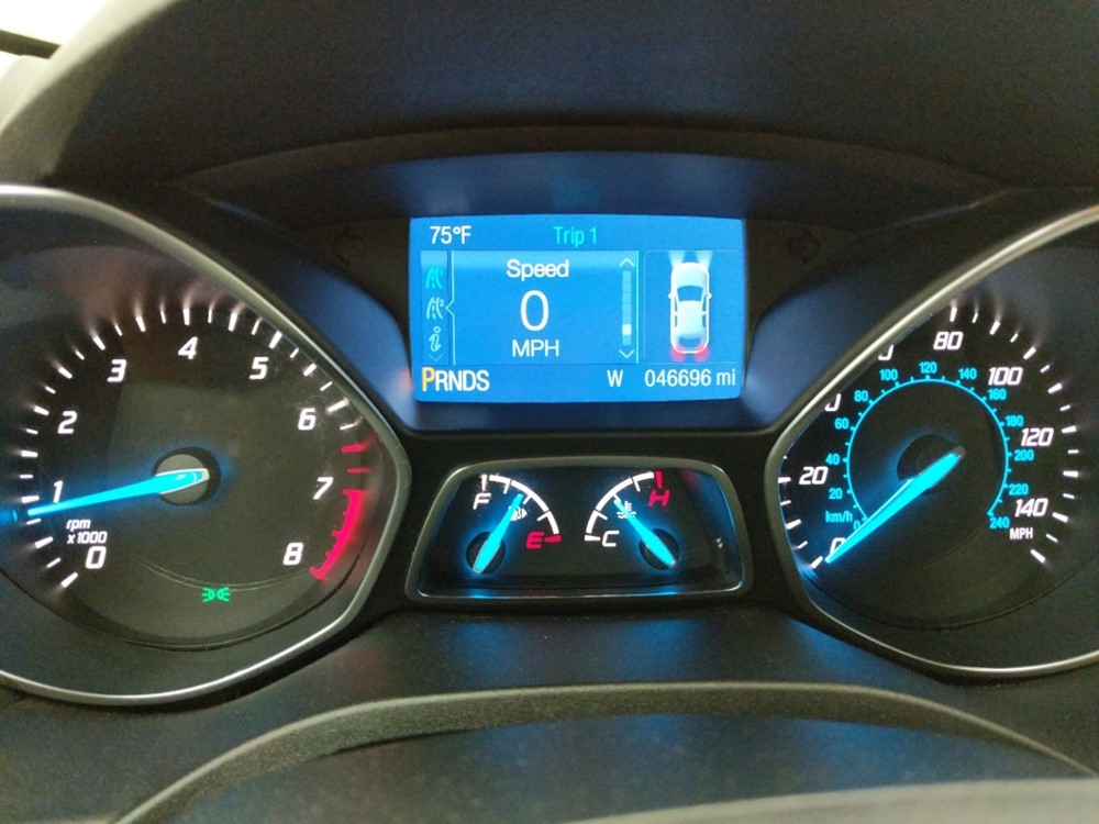 2014 Ford Escape - Odometer Close Up