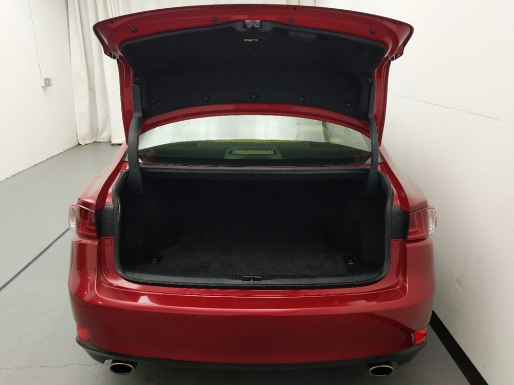 2015 Lexus IS 250 - Trunk
