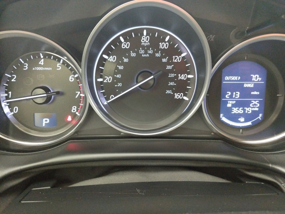 2016 Mazda CX-5 - Odometer Close Up