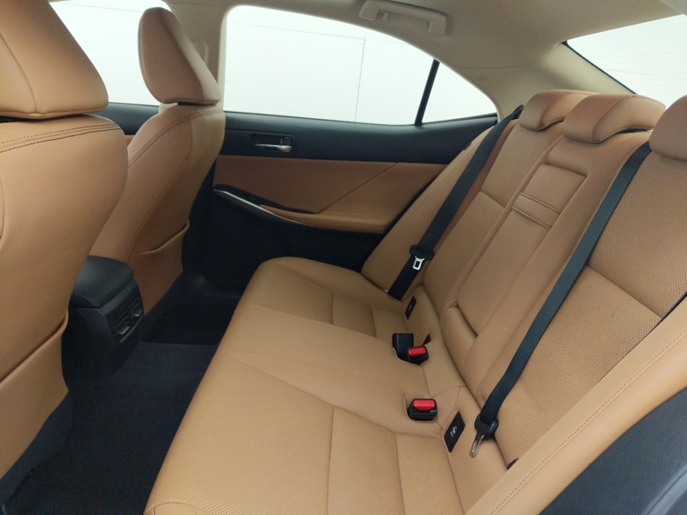 2016 Lexus IS 200t - Driver Rear Seat